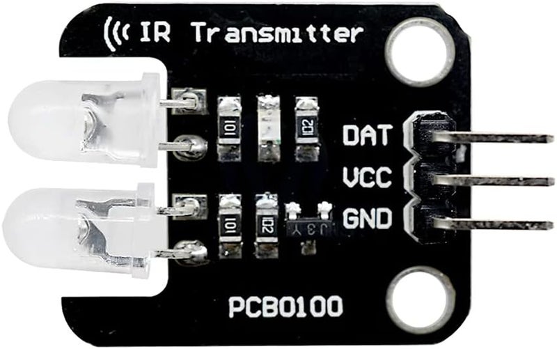Rakstore 2pcs 2 Channel Electronic Building Blocks Two Way Infrared Transmitter Module IR Transmitter for Arduino Board 2CH - Image 4
